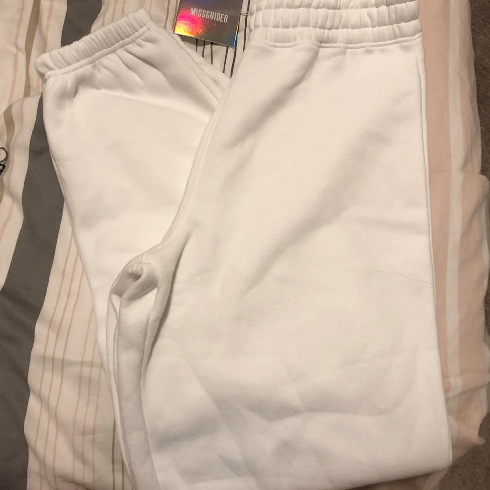 White Joggers